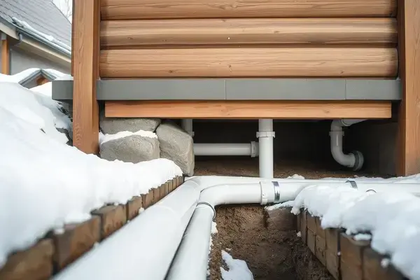 札幌の戸建住宅での排水管更新工事
